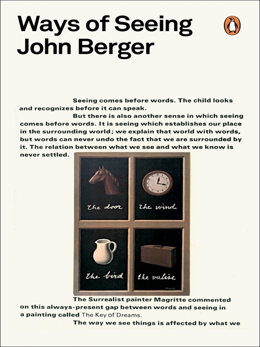 Title details for Ways of Seeing by John Berger - Wait list